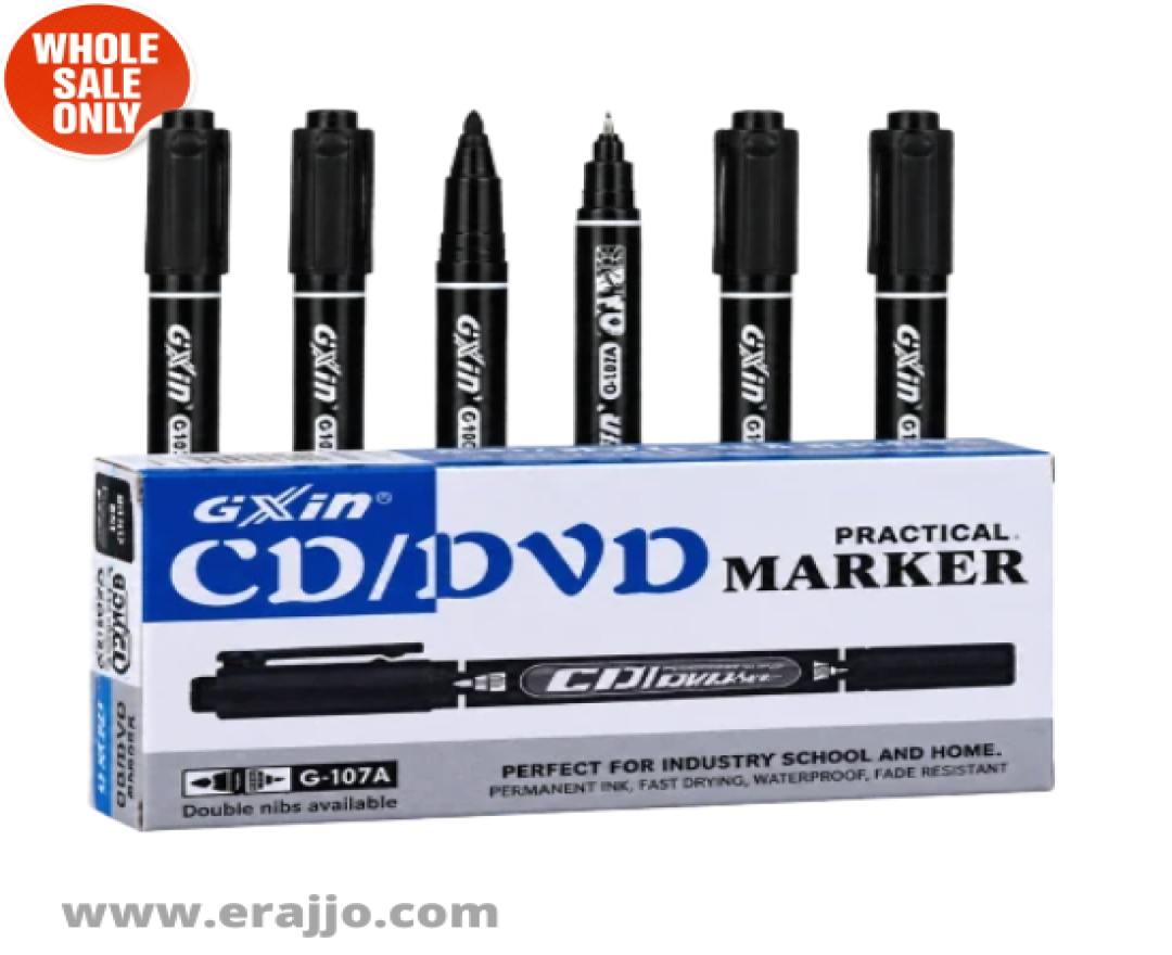 CD/DVD/OHP Marker Pen- Black
